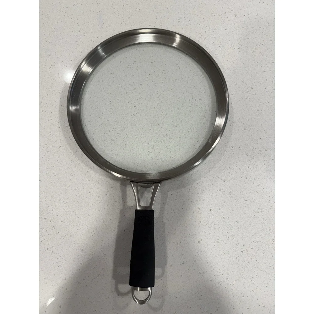 Calphalon Premier Space Saving Flat Glass Replacement Lid 7 3/4